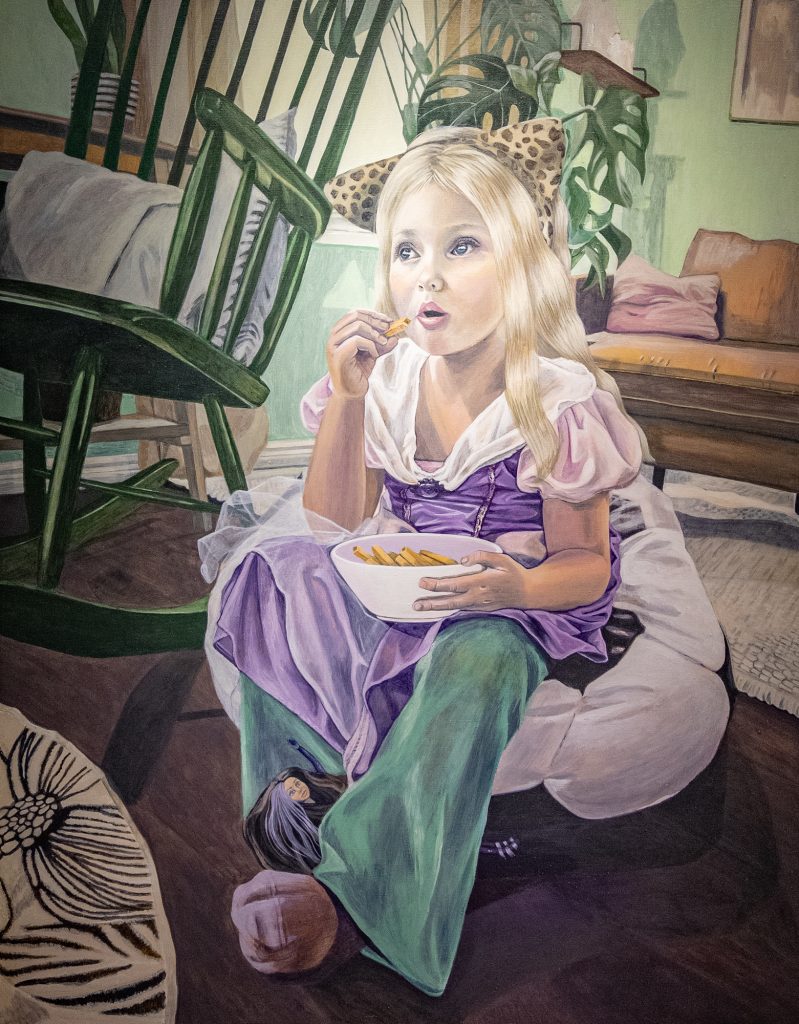 Palautumisen mestari | akryyli kankaalle | 135 cm x 106 cm | 2025 